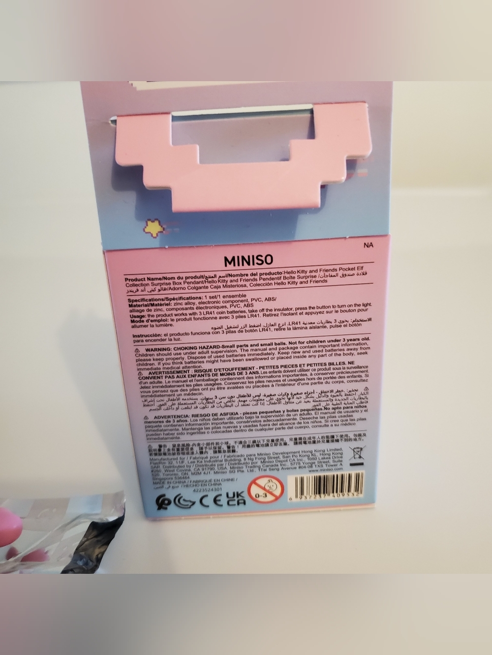 Miniso Hello Kitty And Friends Pocket Elf Light Up Keychain My Melody Confirmed - Picture 5 of 7